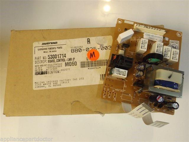Maytag Microwave 53001714 Board, Control (pcb) NEW IN BOX Maytag Microwave 53001714 Board, Control (pcb) NEW IN BOX